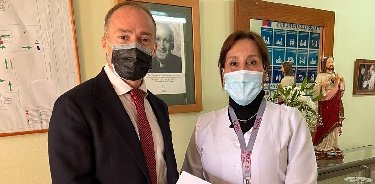 SENADOR KEITEL VISITA FUNDACIÓN LAS ROSAS